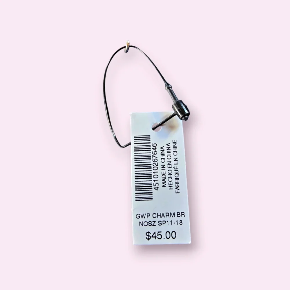 Chicos Faux Pearl Gold Tone Charm Bracelet - Picture 5 of 5